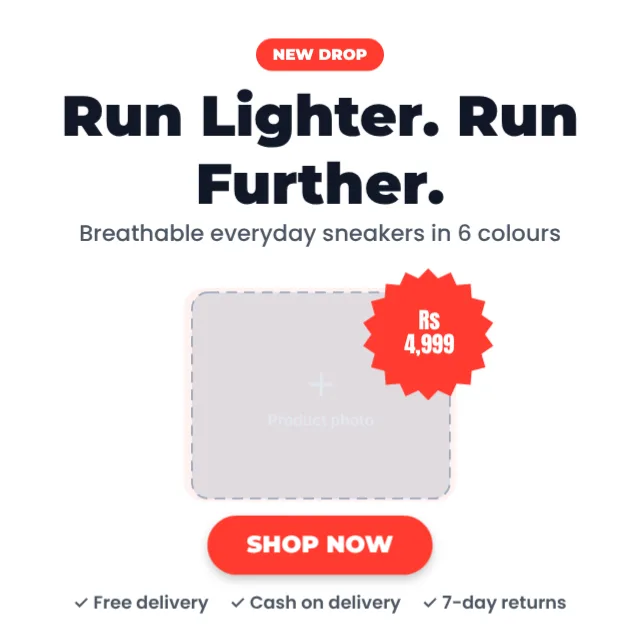 Free Ad Creative Maker template
