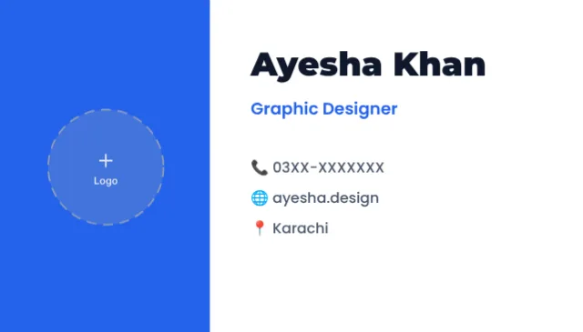 Business Card Maker template