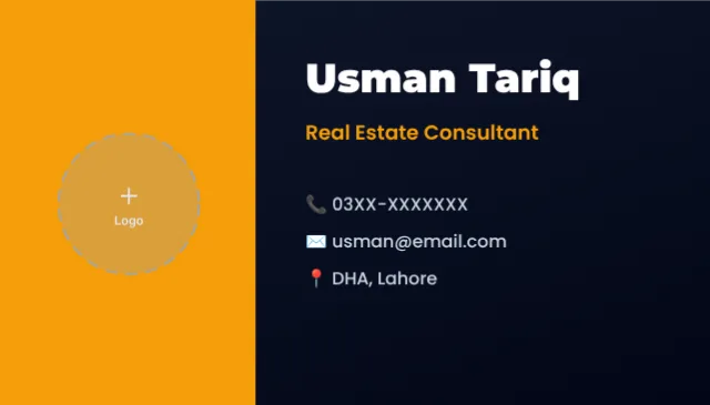 Business Card Maker template