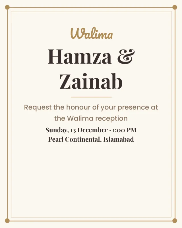 Wedding Invitation Card Maker template