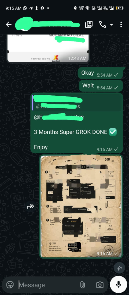 Super Grok Setup Proof