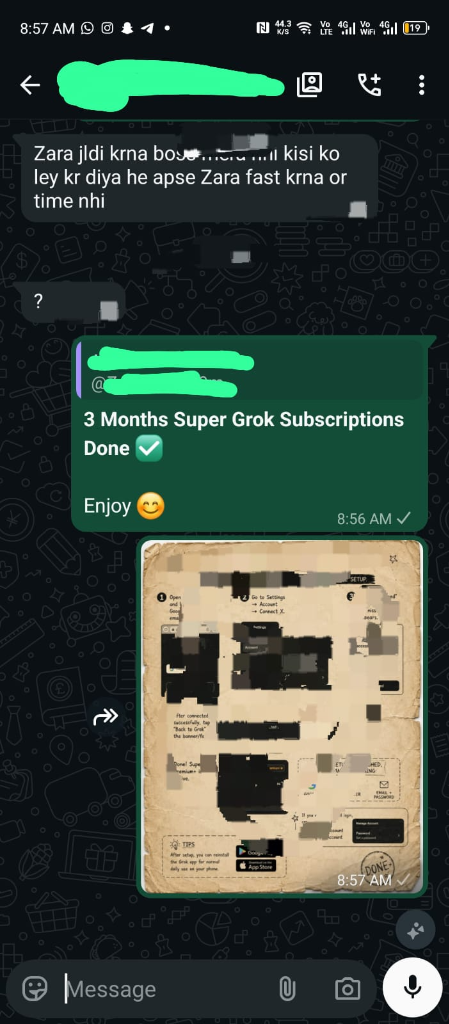 Super Grok Setup Proof