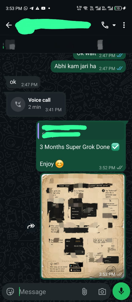 Super Grok Progress Setup Proof