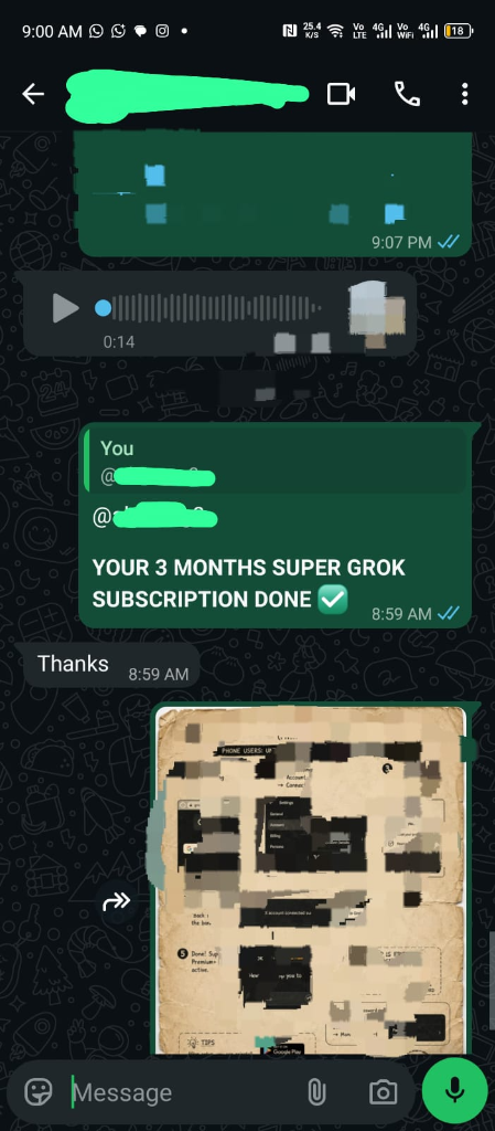 Super Grok Setup Proof